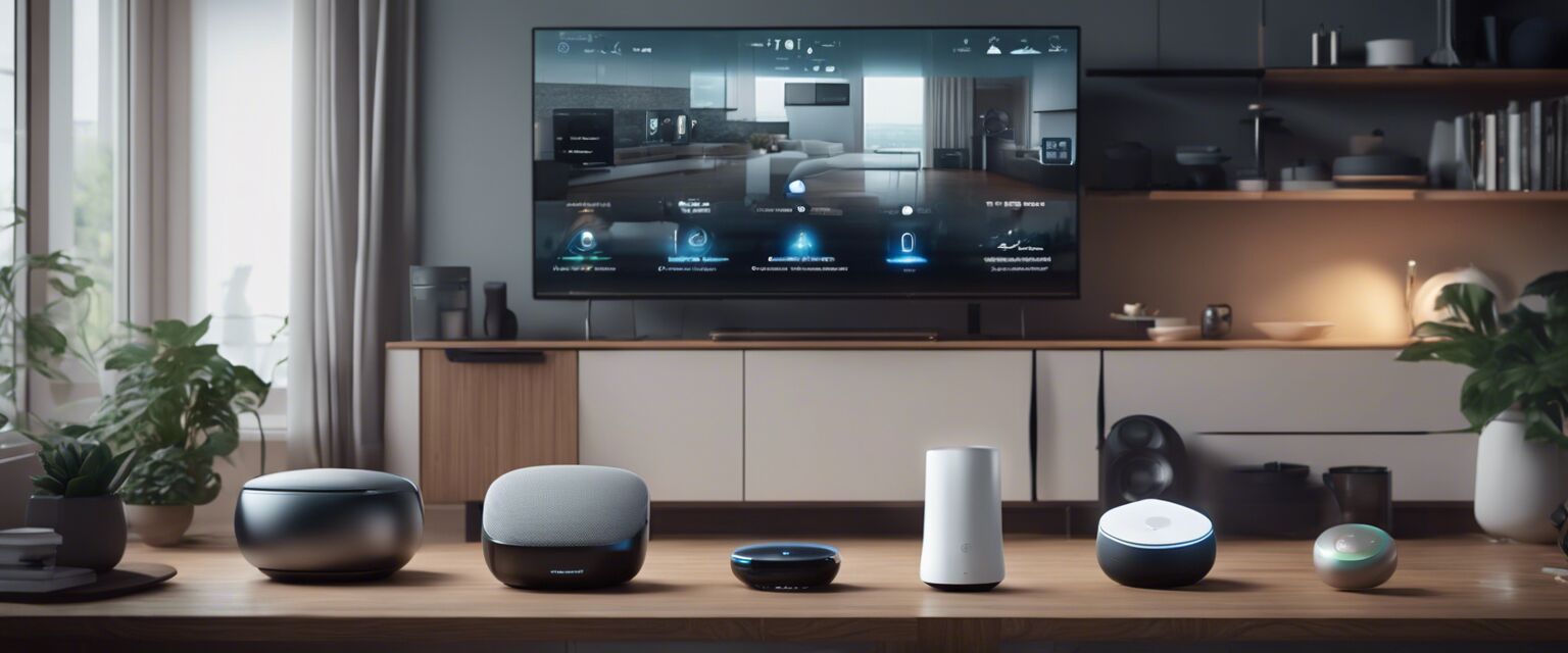 Collection of smart home devices